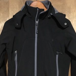 Girls Fleece Lined Coat W/Hood